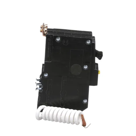 Schneider Electric QOB230GFI Mini circuit breaker, QO, 30A, 2 pole, 120/240VAC, 10kA, 6mA grd fault A, pigtail, bolt on mount — Accessori generali