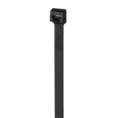 Panduit PLT7LH-L0 Pan-Ty® PLT7LH-L0 Cable Tie, Black, UV PA6.6, 24.7"L, 120lb, PK50 — Connectors & Plugs