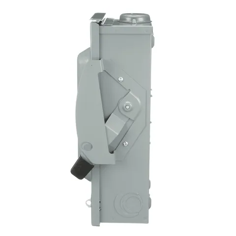 Schneider Electric DU323RB Safety switch, general duty, non fusible, 100A, 3 pole, 3 wire, 30hp, 240VAC, NEMA 3R, bolt on hub provision — General Accessories