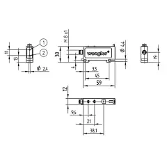 Wenglor ODX202P0107 Vision Sensor with Object Detection — Proximity & Inductive Sensors