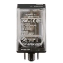 Schneider Electric 750XBXRC-24A General purpose relay, SE Relays, 750R, DPDT, 10A, 24 VAC, octal terminal 8 pins, clear cover — Akcesoria ogólne