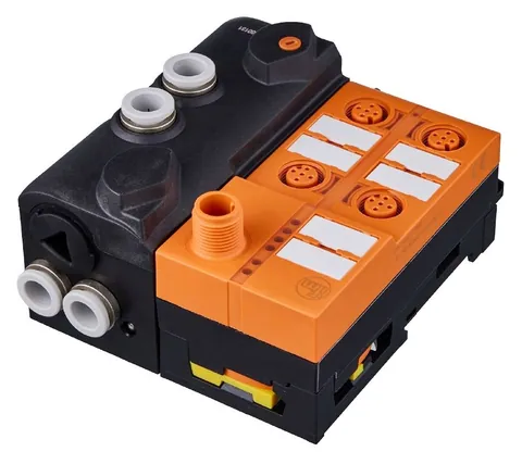 IFM AL5246 IO-Link AirBox with Quick Mounting Technology IOL AirBox 1x5/2 mono. 4x2DI — Control & HMI