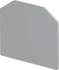 ABB 1SNK505910R0000 ES4 End Section - Dark Grey — General Accessories