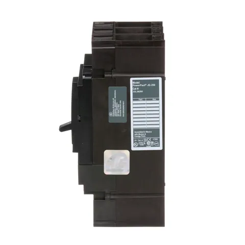 Schneider Electric JGL36200 Circuit breaker, 200A, 3 pole, 600VAC, 18kA, lugs, thermal magnetic, 80% — Quadri elettrici e alimentazione