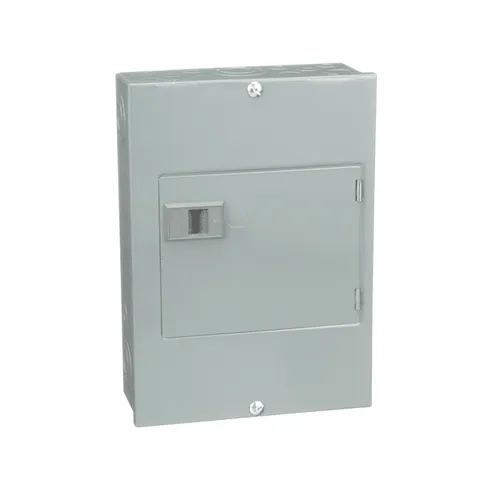 Schneider Electric QO816L100DS Load center, QO, 1 phase, 8 spaces, 16 circuits, 100A fixed main lugs, NEMA1, door surface cover, UL — General Accessories