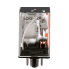 Schneider Electric 750XBXRC-240A General purpose relay, SE Relays, 750R, DPDT, 10A, 240 VAC, octal terminal 8 pins, clear cover — Accesorios generales