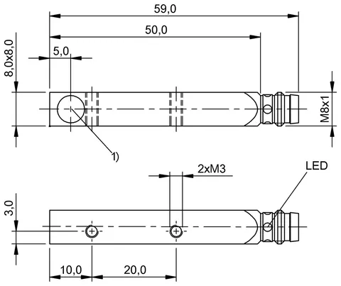 Balluff BES0187 Square compact version — Proximity & Inductive Sensors