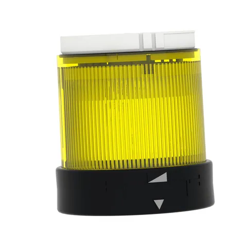 Schneider Electric XVBC38 Indicator bank, Harmony XVB, illuminated unit, plastic, yellow, 70mm, steady, bulb or LED not included, 250V — Switches & Modular Apparatus