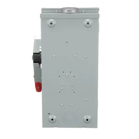 Schneider Electric H362RB Safety switch, heavy duty, fusible, 60A, 3 wire, 3 poles, 50hp, 600VAC/DC, Type 3R, bolt on hub provision — Akcesoria ogólne