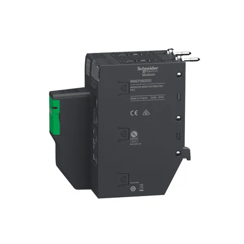 Schneider Electric BMEP582020H standalone processor, Modicon M580, 8MB, 125 Ethernet devices, 4 local IO racks of 2045 digital, 512 analog, severe environment — General Accessories