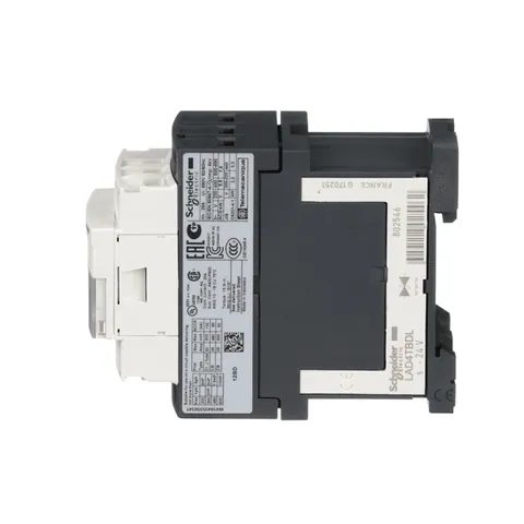 Schneider Electric LC1D12BD IEC Contactor, TeSys Deca, 12A, 7.5HP at 480VAC — Electrónica y PCB