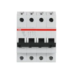ABB S204-C40 S204-C40 Miniature Circuit Breaker - 4P - C - 40 A — Power Supply