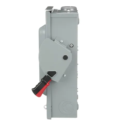 Schneider Electric H362RB Safety switch, heavy duty, fusible, 60A, 3 wire, 3 poles, 50hp, 600VAC/DC, Type 3R, bolt on hub provision — Akcesoria ogólne