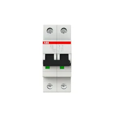 ABB S202-C20 S202-C20 Miniature Circuit Breaker - 2P - C - 20 A — Power Supply