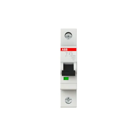 ABB S201-B10 Miniature Circuit Breaker - 1P - B - 10 A — Circuit Breakers & Fuses