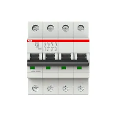 ABB S204-D50 S204-D50 Miniature Circuit Breaker - 4P - D - 50 A — Power Supply
