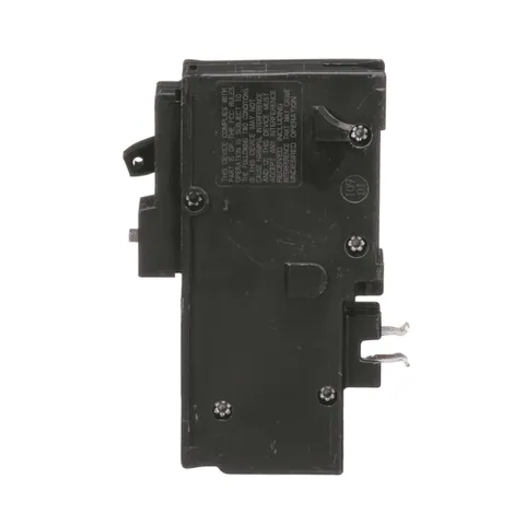 Schneider Electric HOM115PDF Mini circuit breaker, Homeline, 15A, 1 pole, 120VAC, 10kA AIR, combo ARC/ground fault, plug on neutral, plug in, UL — Accessori generali