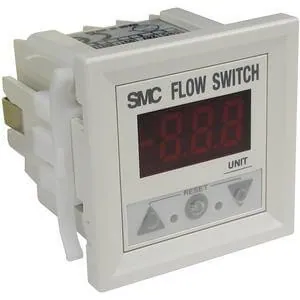 SMC PF2W331-A PF2W3, Digital Flow Monitor, 1-Color Display, IP40, for PF2W5 Sensors, PF2W331-A — General Accessories