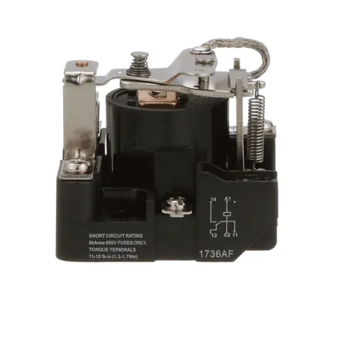Schneider Electric 8501CO15V24 Power Relay, Type C, 2 HP, 30A resistive at 300 VAC, SPDT, 1 normally open and 1 normally closed contact, 240 VAC coil — Accesorios generales