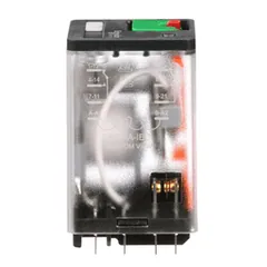 Schneider Electric 788XBXRM4L-24A General purpose relay, SE Relays, 788R, DPDT, 10A, 24 VAC, Quick terminal, clear cover with LED, lock push button — Akcesoria ogólne