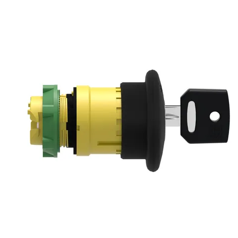 Schneider Electric ZB5AS12 Non-Illuminated Push Button, Harmony XB5, Black 40mm Mushroom Shape — Control & HMI