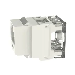 Panduit NKP5E88MIW NetKey Cat 5e Punchdown Jack, Int'l White — Accesorios generales