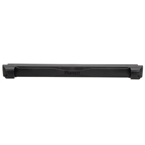 Panduit TLBP1S-V Tool-less Blanking Panel, 1 RU, Black — Control Cabinets & Enclosures