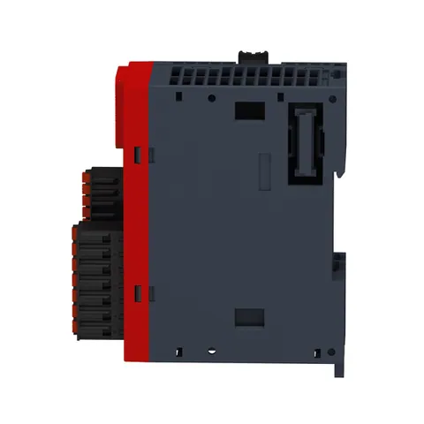 Schneider Electric TM3SAF5RG safety module, Modicon TM3, 1 function, Cat 4 PL e, SIL CL3, spring, 24V DC — PLC Systems & Hardware