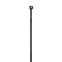 Panduit PLT1M-C0 Pan-Ty® PLT1M-C0 Cable Tie, Black, UV PA6.6, 3.9"L, 18lb, PK100 — Connectors & Plugs