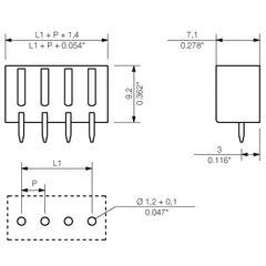 Weidmuller 1943010000 PCB Plug-in Connector SC 3.81/19/180G 3.2SN OR BX — Accessori generali