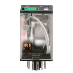 Schneider Electric 750XCXRM4L-110D General purpose relay, SE Relays, 750R, 3PDT, 10A, 110VDC, octal terminal 11 pins, LED clear cover, lock push button — Akcesoria ogólne