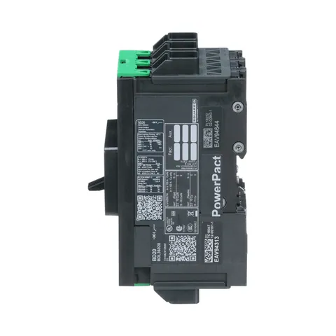Schneider Electric BDL36020 Circuit Breaker, PowerPacT B, 20A, 3 Pole, 600Y/347VAC, 14kA, Thermal Magnetic, 80% — Circuit Breakers & Fuses
