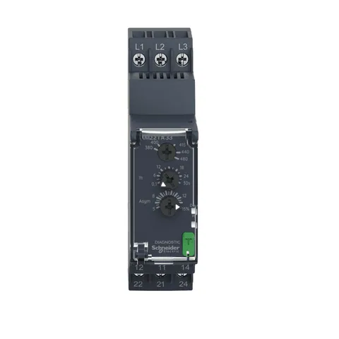 Schneider Electric RM22TA33 3-phase control relay, Harmony Control Relays, 5A, 2CO, 380...480V AC — Allgemeines Zubehör