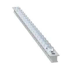 Panduit UGB2/0-414-18 StructuredGround™ UGB2/0-414-18 Universal Grd Bar, Silver, Copper, Tin-Plated — Connectors & Plugs