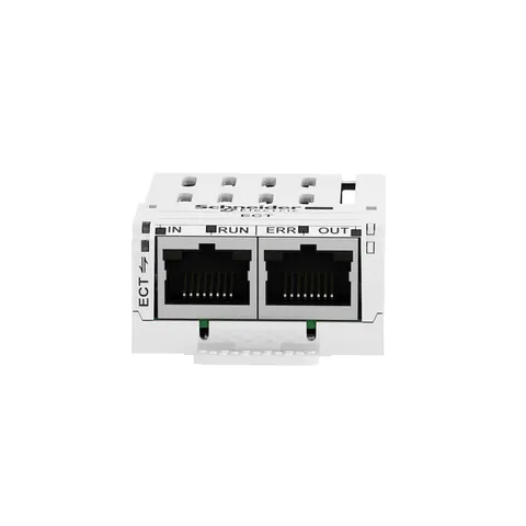 Schneider Electric VW3A3601 communication module Ethercat, Altivar, 100Mbps, 2 x RJ45 connectors — Alimentatori e regolatori di potenza