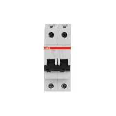 ABB S202-C2 Miniature Circuit Breaker - 2P - C - 2 A — Power Supply