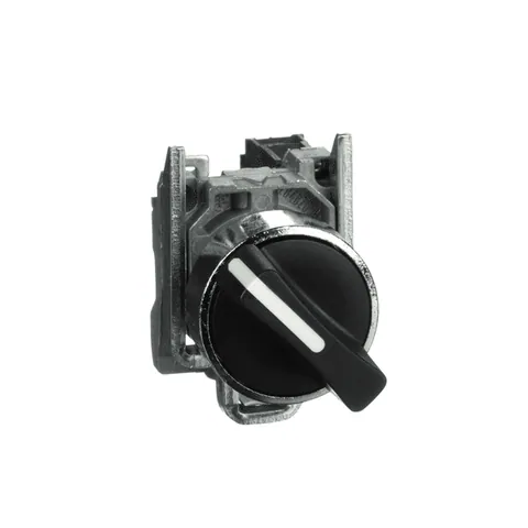 Schneider Electric XB4BD21 22mm Push Button Selector Switch, 2-Position Maintained, 1 NO Contact, 600V — Switches & Modular Apparatus