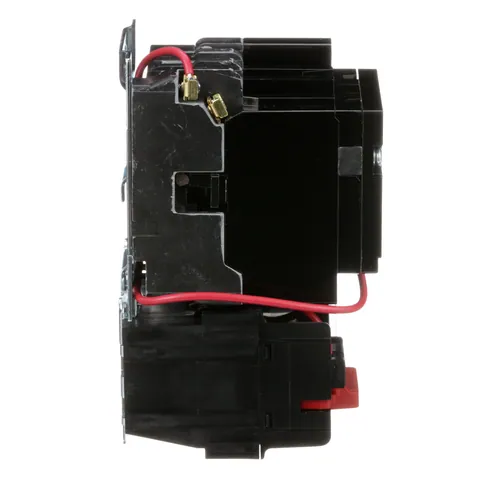 Schneider Electric 8536SAO12V02H30S NEMA motor starter, Type S, nonreversing, Size 00, 9A, 2HP at 460VAC, up to 100kA SCCR, 3 phase, 3 pole, Motor Logic, 120VAC coil, open — General Accessories