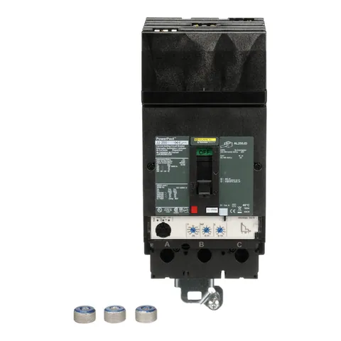 Schneider Electric JJA36250U33X Circuit breaker, PowerPacT J, 250A, 3 pole, 600VAC, 25kA, I-Line, Micrologic 3.2S, 80%, ABC — Akcesoria ogólne