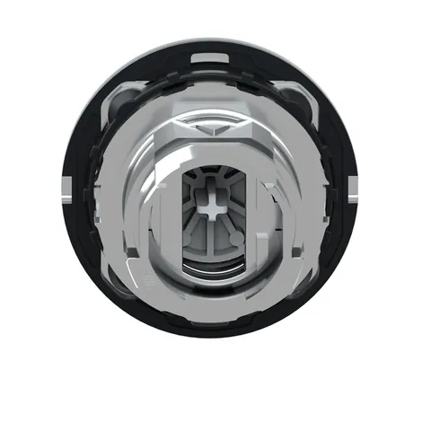 Schneider Electric ZB4FA1 Flush mounted push button head, Harmony XB4, metal, white, 30mm, spring return, unmarked