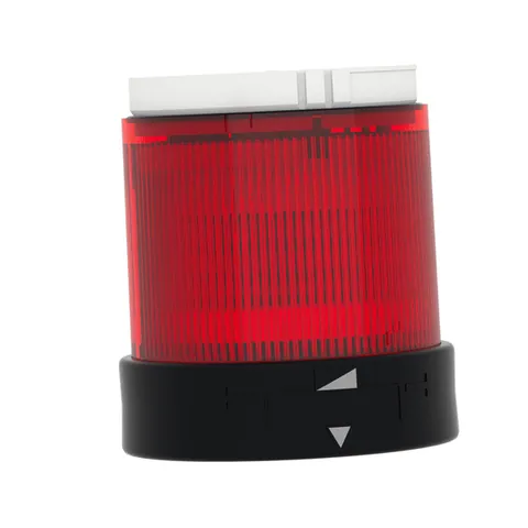 Schneider Electric XVBC4M4 Indicator bank, Harmony XVB, illuminated unit, plastic, red, 70mm, flashing, for bulb or LED, 48... 230V AC — Schalter & modulare Geräte