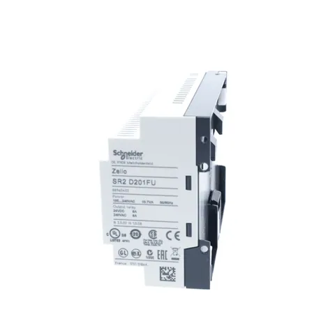 Schneider Electric SR2D201FU compact smart relay, Zelio Logic SR2 SR3, 20 IO, 100 to 240V AC, no clock, no display