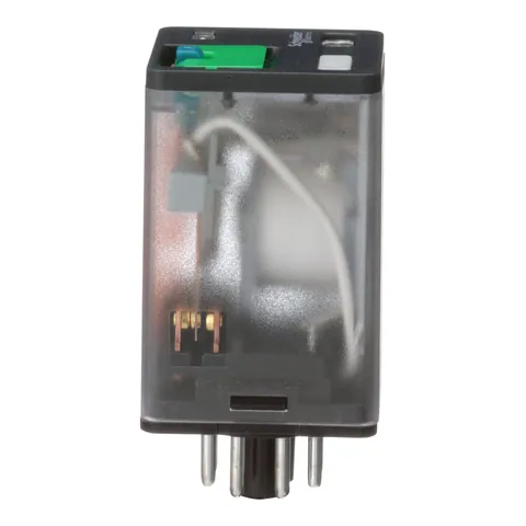 Schneider Electric 750XBXRM4L-48D General purpose relay, SE Relays, 750R, DPDT, 10A, 48 VDC, octal terminal 8 pins, clear cover with LED, lock push button — Akcesoria ogólne