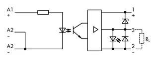 Wago 286-723 Optocoupler module; Nominal input voltage: 24 VDC; Output voltage range: 15 … 30 VDC; Limiting continuous current: 4 A; 3-wire connection/high-side switching; Red status indicator; Module width: 15 mm; gray — Contactors & Relays