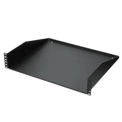 Panduit SRM19FM2 Steel Rack Mount Shelf, 2-Post, 2 RU — Control Cabinets & Enclosures