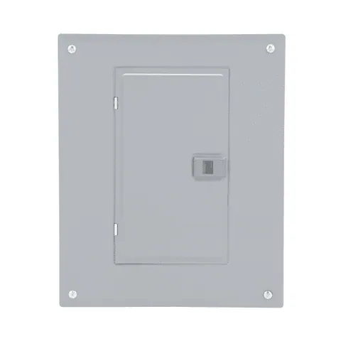 Schneider Electric HOM1224L125PGC Load center, Homeline, 1 phase, 12 spaces, 24 circuits, 125A convertible main lugs, PoN, NEMA1, gnd bar, combo cover — General Accessories