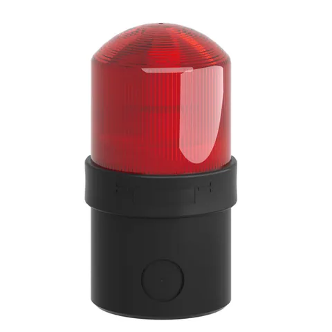 Schneider Electric XVBL34 Illuminated complete beacon, Harmony XVB Universal, plastic, red, 70mm, steady, incandescent with BA15d base, lt 250V — General Accessories