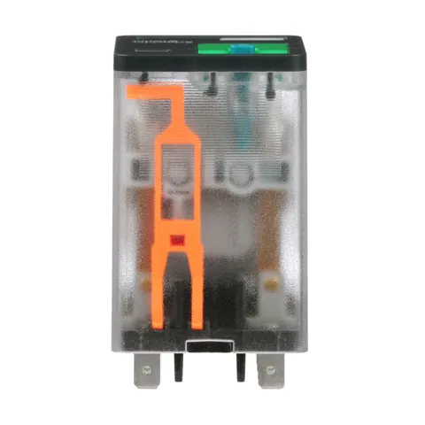 Schneider Electric 788XBXRM4L-24D General purpose relay, SE Relays, 788R, DPDT, 10A, 24 VDC, Quick terminal, clear cover with LED, lock push button — Akcesoria ogólne