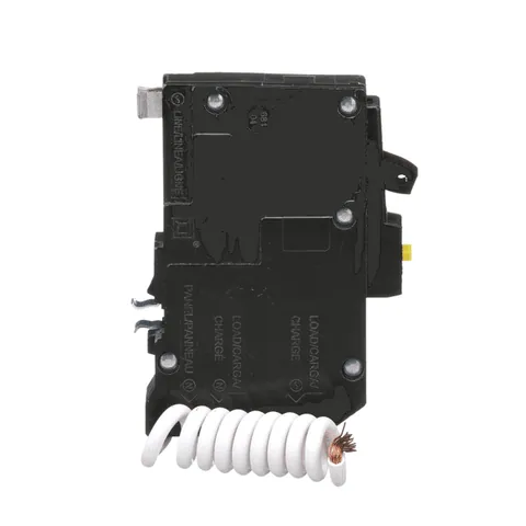 Schneider Electric QO130GFI Mini circuit breaker, QO, 30A, 1 pole, 120VAC, 10kA, 6mA grd fault A, pigtail, plug in mount — Accessori generali