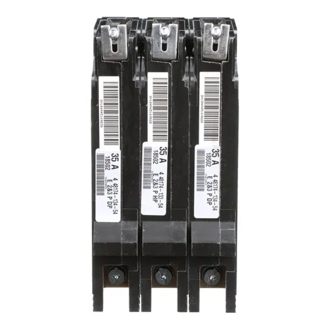 Schneider Electric EGB34035 Mini circuit breaker, E-Frame, 35A, 3 pole, 480Y/277 VAC, 65 kA max, bolt on — General Accessories